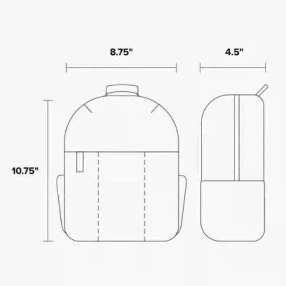 Calpak Luka Mini Backpack -Bubble Gum Pink - Picture 9 of 9